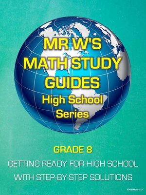 cover image of GRADE 8--GET READY FOR HIGH SCHOOL MATHEMATICS